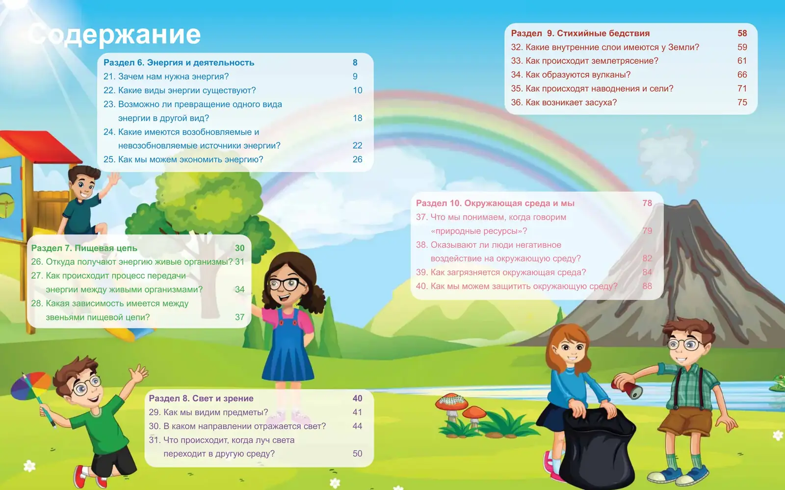 Russian contents spread
